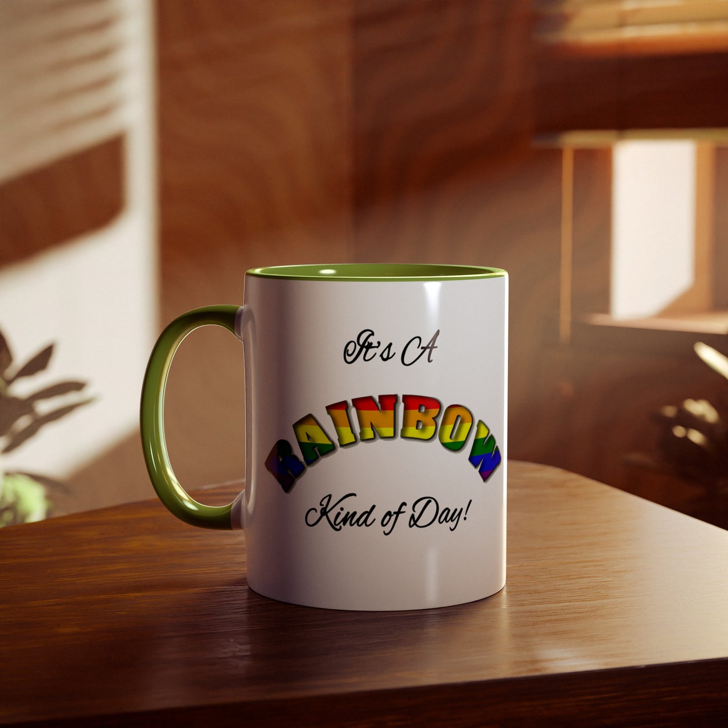 Rainbow Kind of Day - Coffee Mug 11oz  UK
