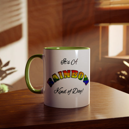 Rainbow Kind of Day - Coffee Mug 11oz  UK