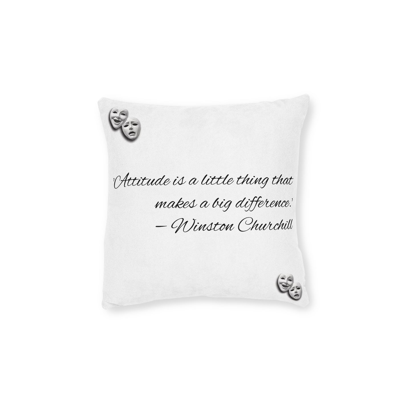 Famous Quotes 3 - Square Pillow UK