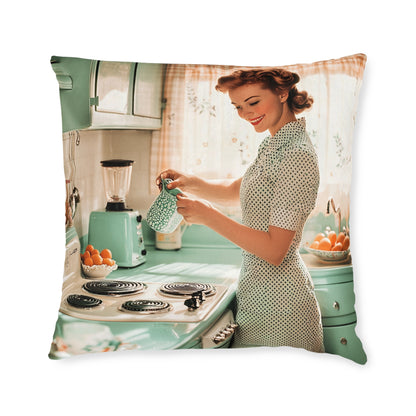1950s Americana 2 - Square Pillow - UK