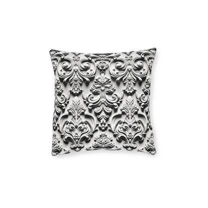 Victorian 3D - Square Pillow - UK