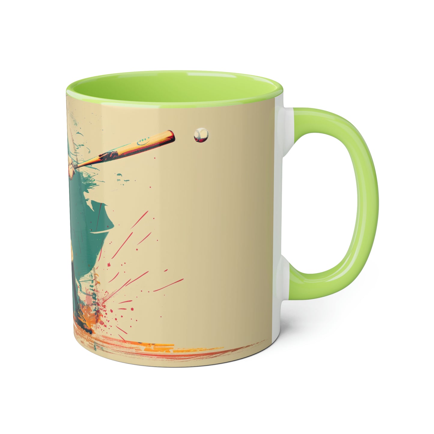 Baseball Accent Mug -11oz  Canada Only