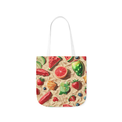 Summertime #5 - Polyester Canvas Tote Bag (AOP)
