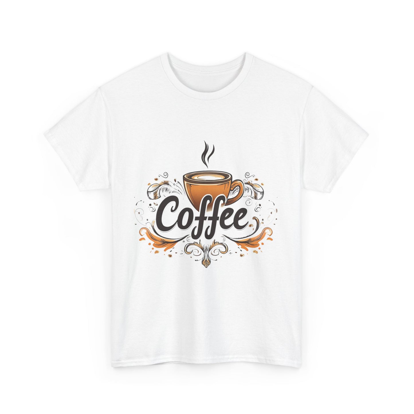 Unisex Heavy Cotton Coffee Tee 3 - Perfect for Coffee Lovers - USA