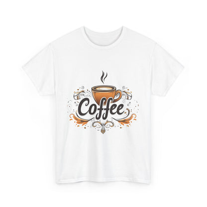 Unisex Heavy Cotton Coffee Tee 3 - Perfect for Coffee Lovers - USA