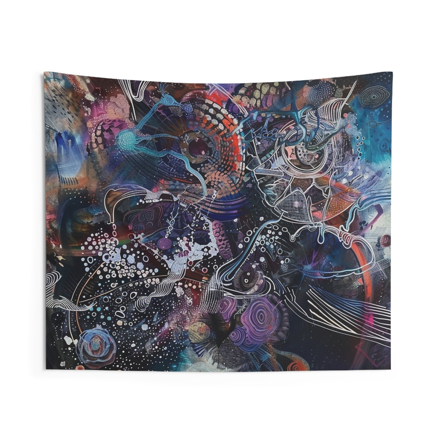 Chaos #4 Indoor Wall Tapestry - USA