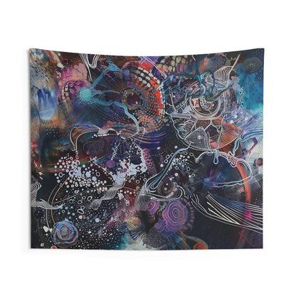 Chaos #4 Indoor Wall Tapestry - USA