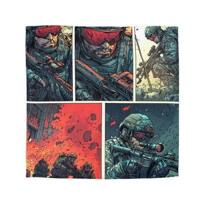 Navy SEALS Comic Book Cover - Microfiber Duvet Cover USA and UK