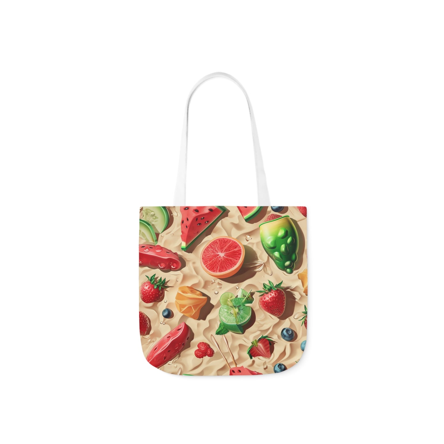 Summertime #5 - Polyester Canvas Tote Bag (AOP)