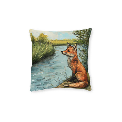 Fox 2 - Square Pillow - UK