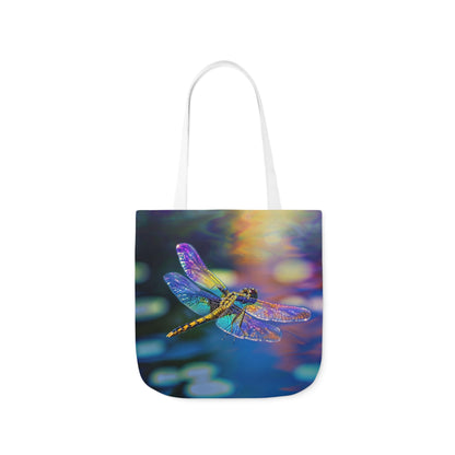 Dragonfly - Polyester Canvas Tote Bag (AOP)