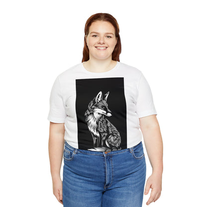 Fox Silhouette Unisex Jersey Short Sleeve Tee