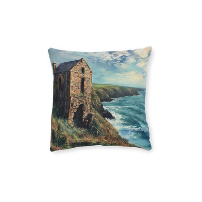 Cornwall - Engine House Cushion - UK