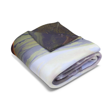 Valley View #1 Arctic Fleece Blanket - UK