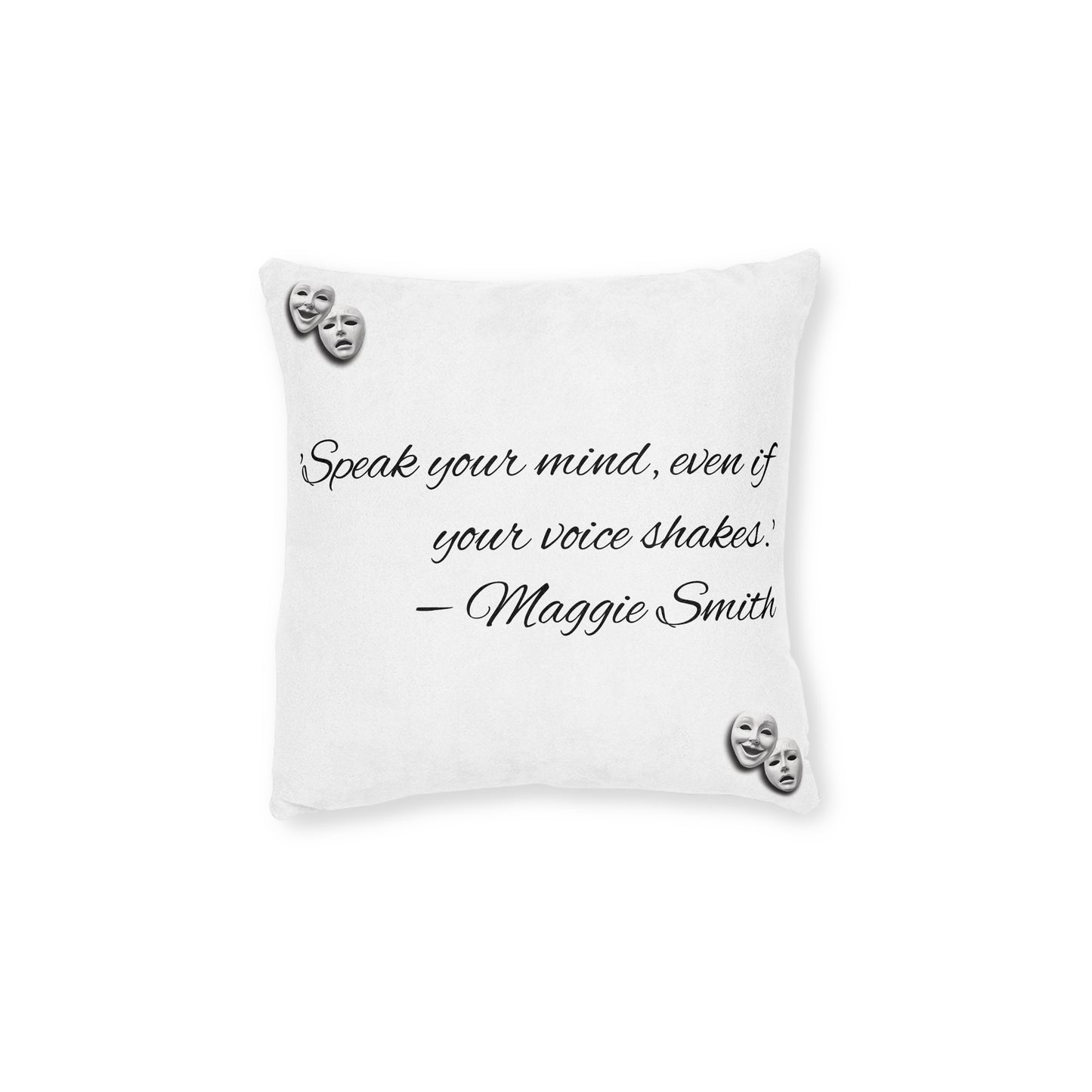 Famous Quotes - Square Pillow UK