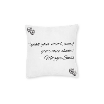Famous Quotes - Square Pillow UK