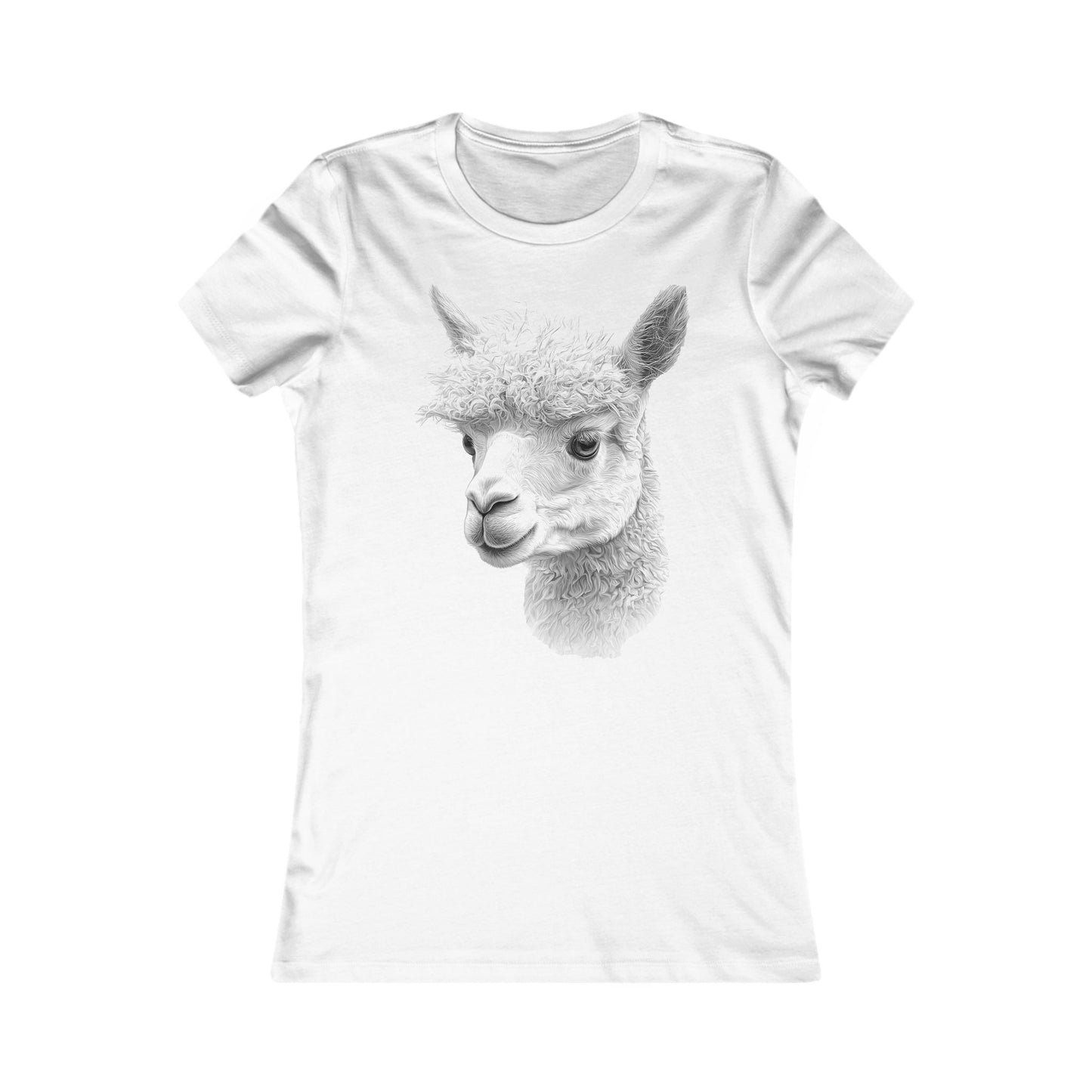 Cute Alpaca 2 - Women's Favorite Tee - Fun & Stylish Casual Shirt UK