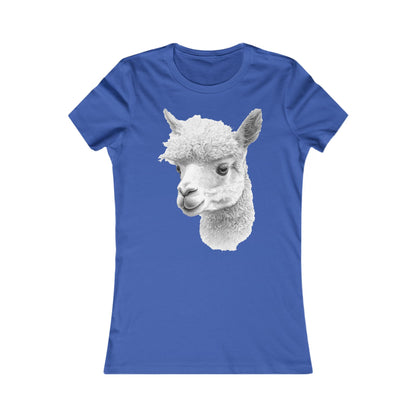 Cute Alpaca 2 - Women's Favorite Tee - Fun & Stylish Casual Shirt UK