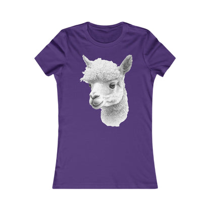 Cute Alpaca 2 - Women's Favorite Tee - Fun & Stylish Casual Shirt UK