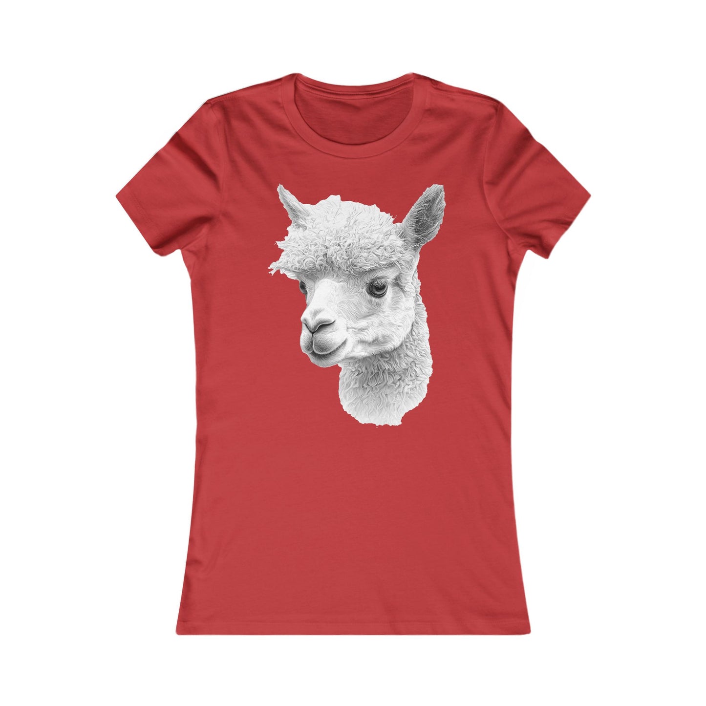 Cute Alpaca 2 - Women's Favorite Tee - Fun & Stylish Casual Shirt UK