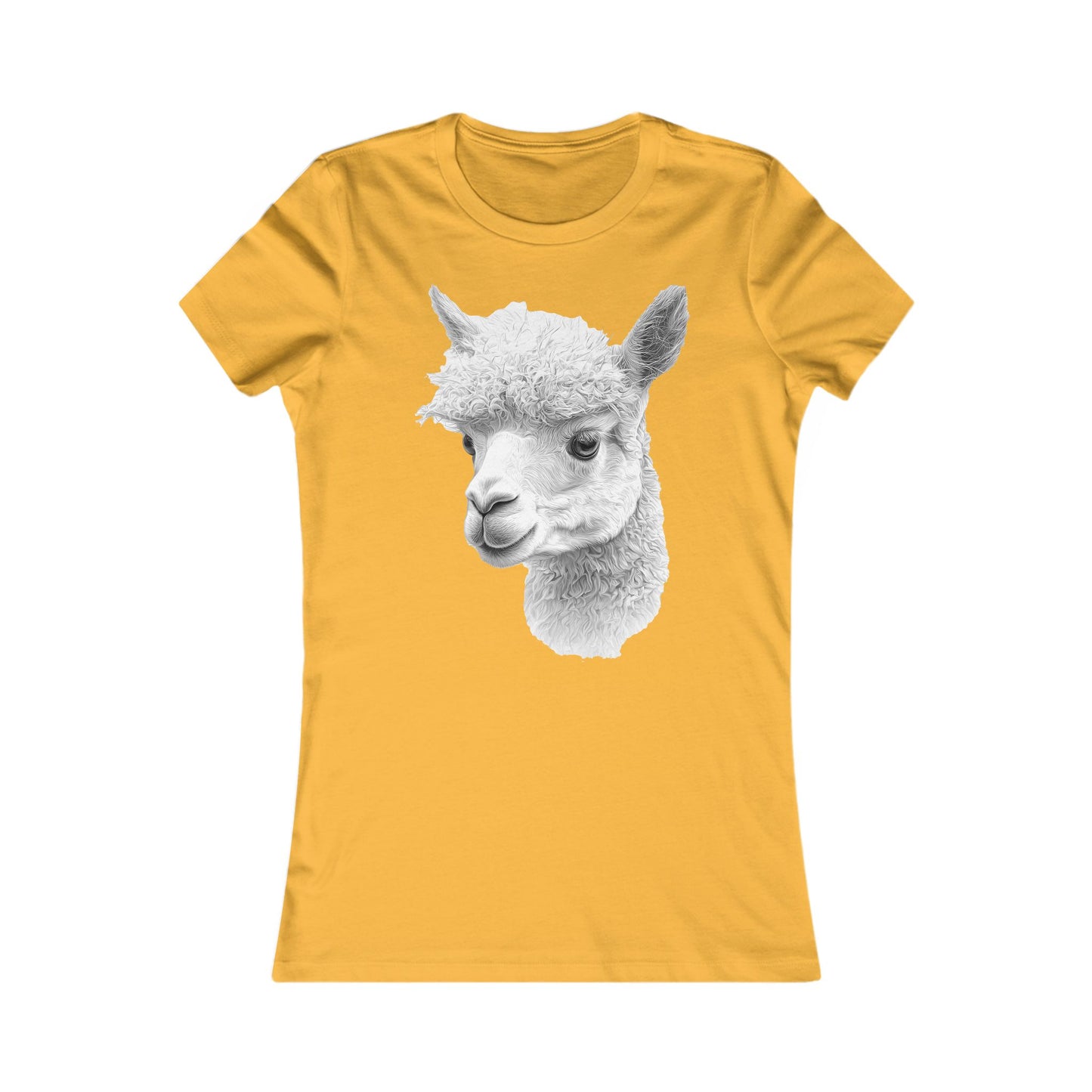 Cute Alpaca 2 - Women's Favorite Tee - Fun & Stylish Casual Shirt UK