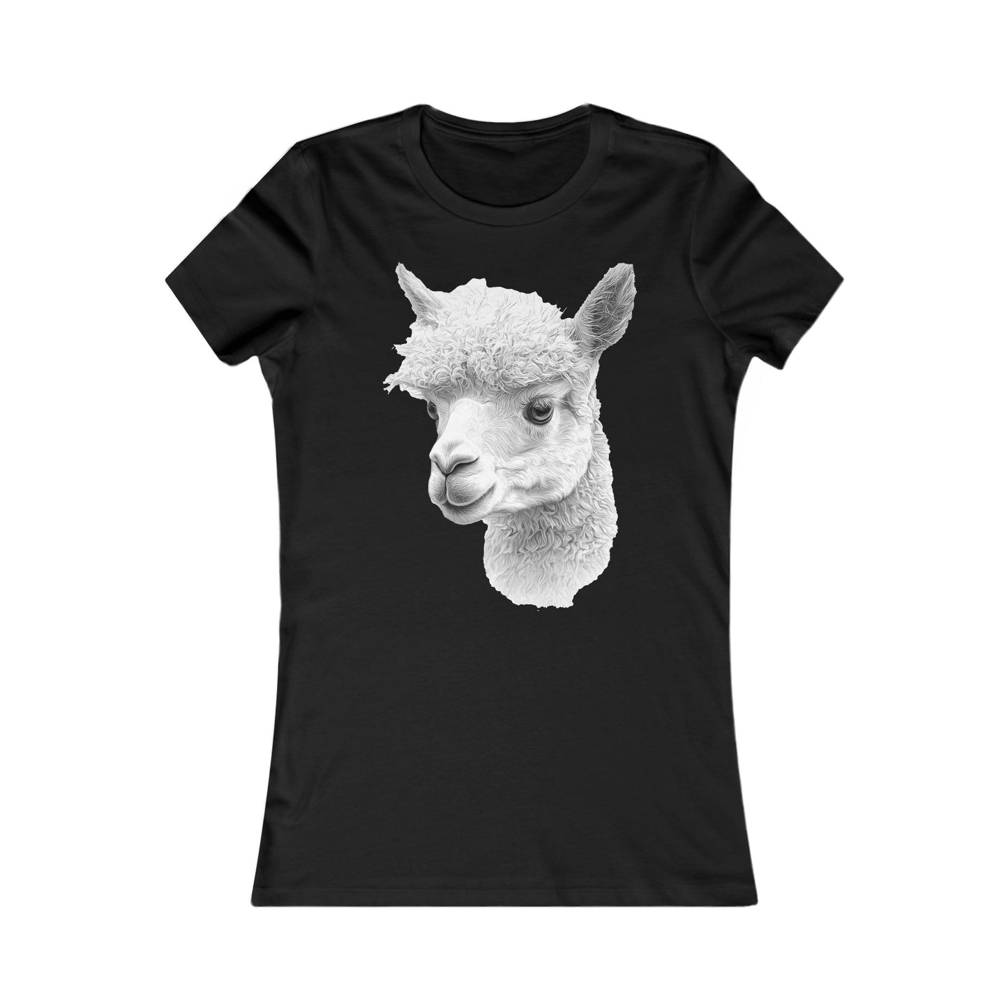 Cute Alpaca 2 - Women's Favorite Tee - Fun & Stylish Casual Shirt UK