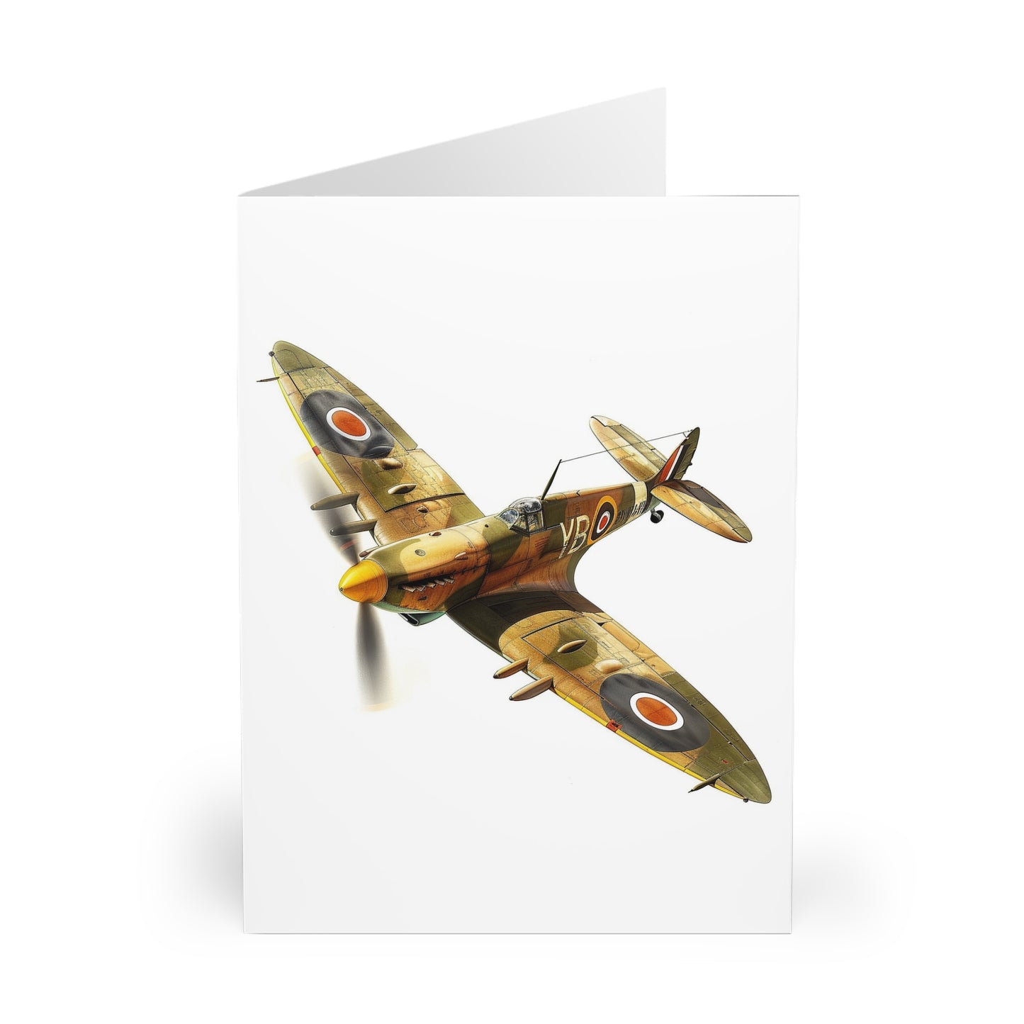 Spitfire Greeting Cards (5 Pack) - UK
