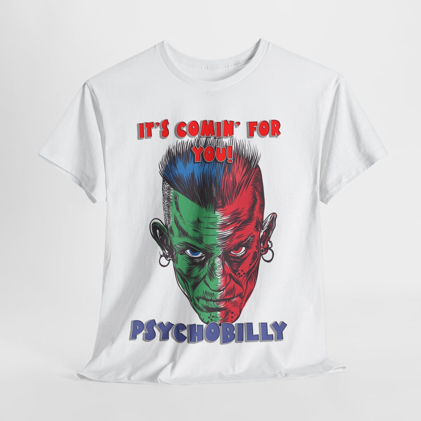 Psycho 6 - Unisex Heavy Cotton Tee - UK