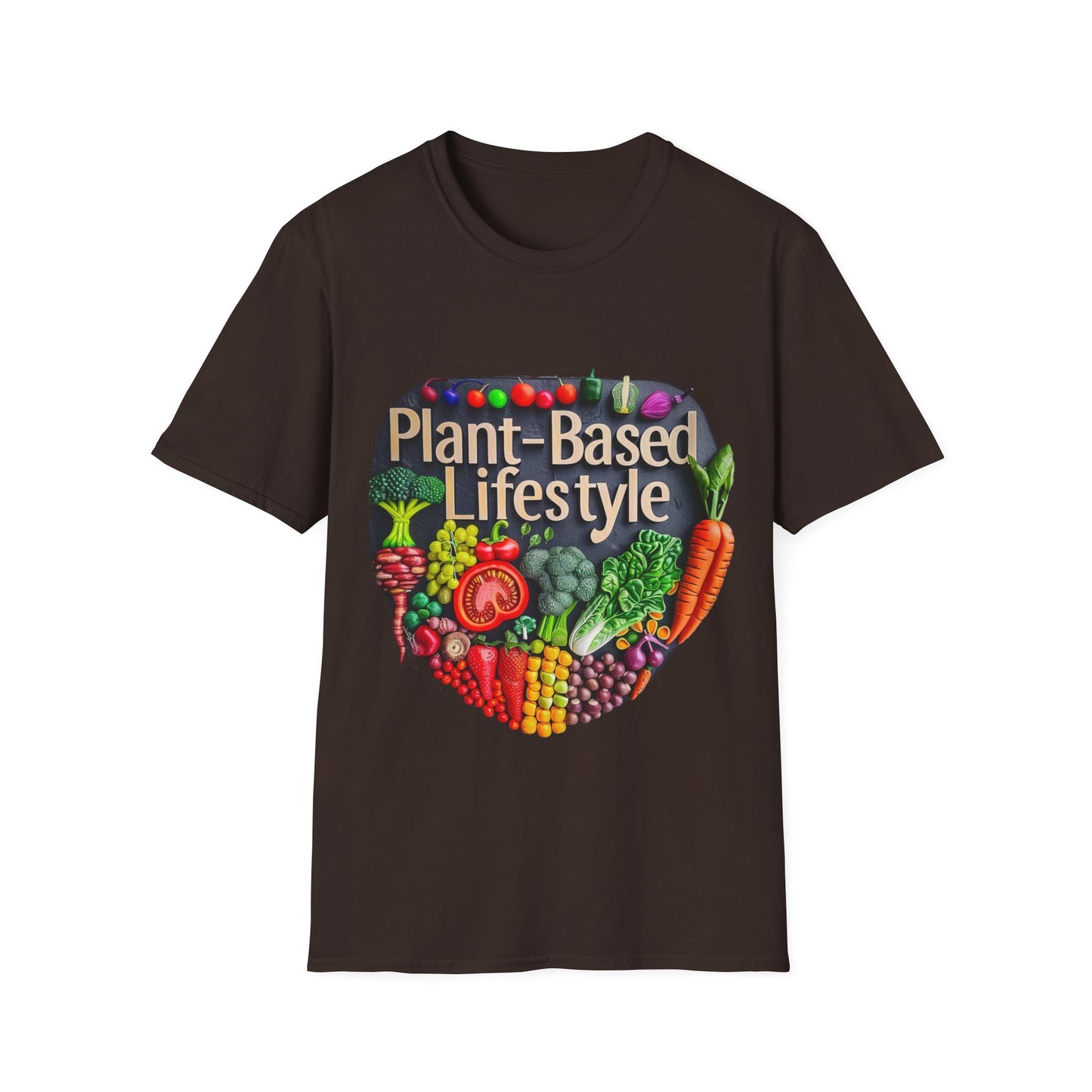 Plant Based Lifestyle #1 - Unisex Softstyle T-Shirt (UK)