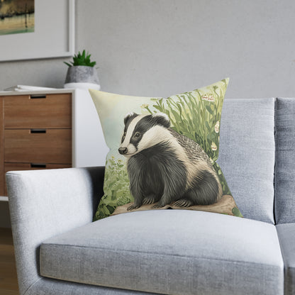 Badger 2 - Square Pillow - UK