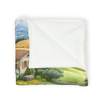 Countryside Beauty #1 - Soft Polyester Blanket