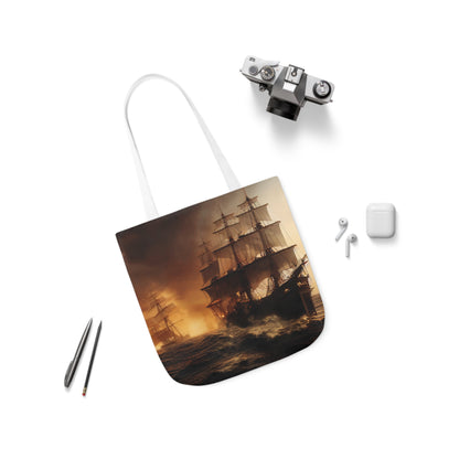 Seascape #7 - Polyester Canvas Tote Bag (AOP)