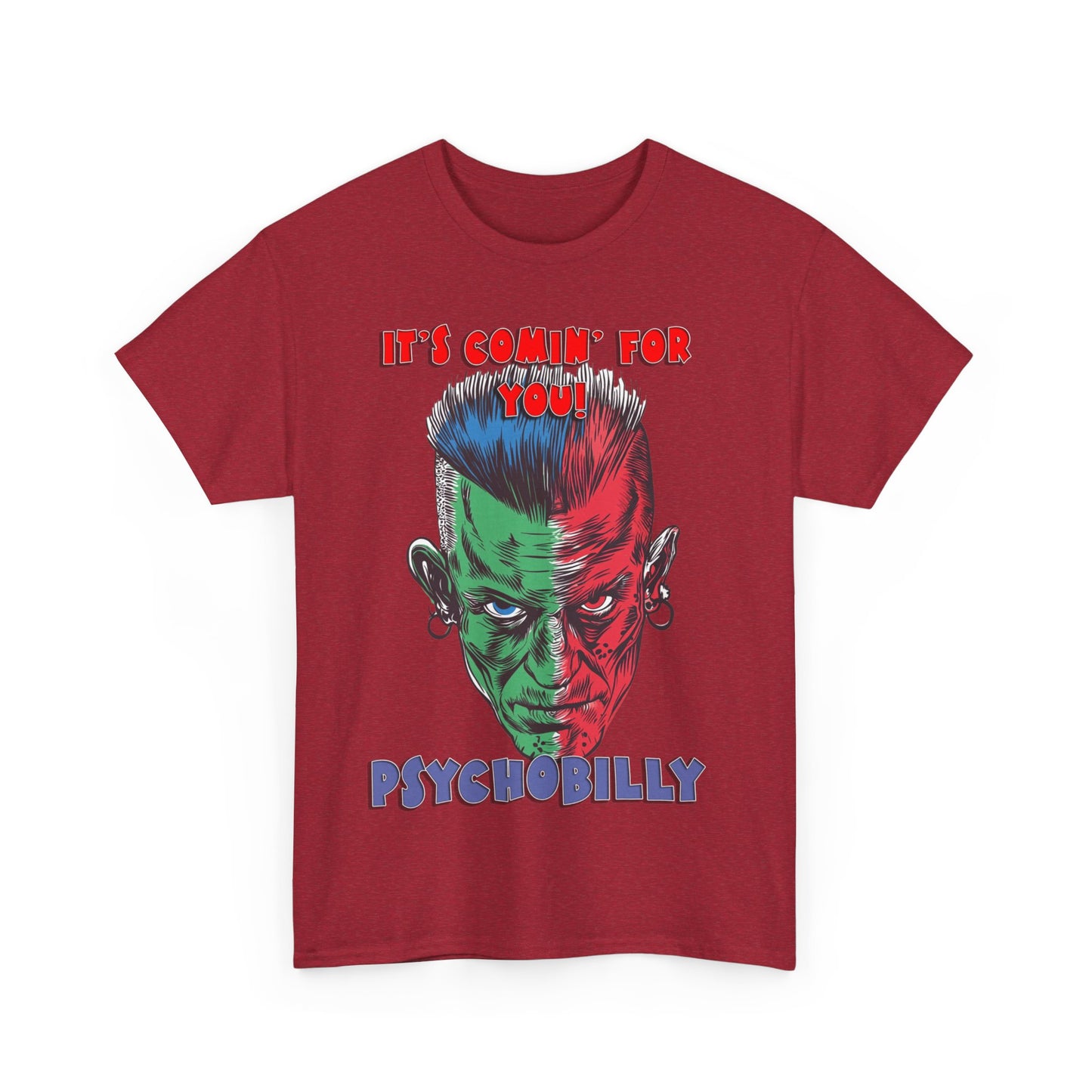 Psycho 6 - Unisex Heavy Cotton Tee - UK