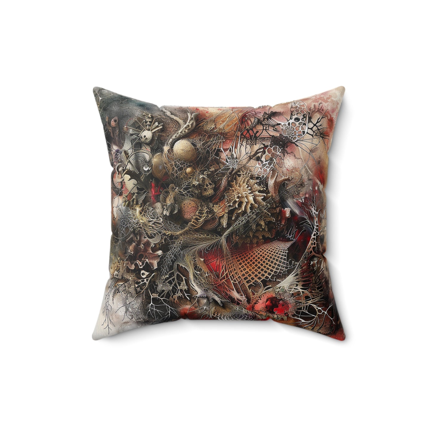 Chaos - Spun Polyester Square Pillow - USA