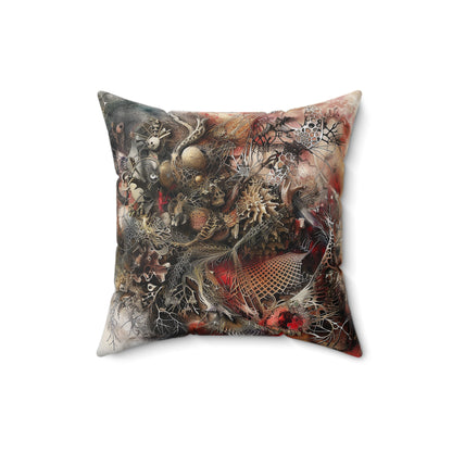 Chaos - Spun Polyester Square Pillow - USA