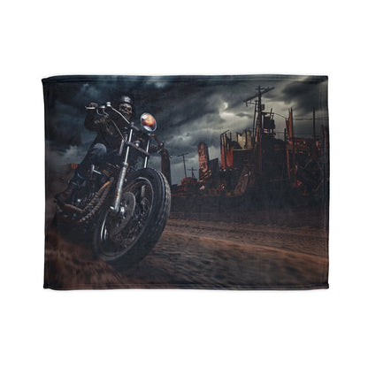 Biker #2 - Soft Polyester Blanket