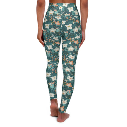 High Waisted Yoga Leggings - USA