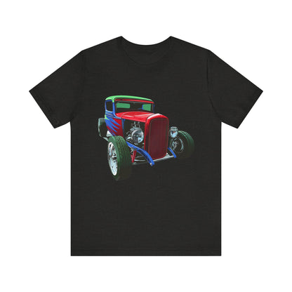 Hot Rod 4 - Jersey Short Sleeve Tee - USA
