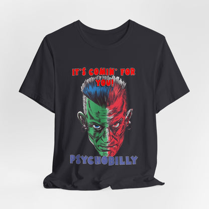 Psychobilly 1 - Jersey Short Sleeve Tee - USA