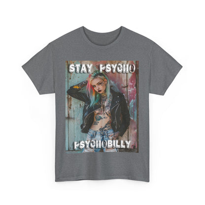 Psycho 4 - Unisex Heavy Cotton Tee - UK