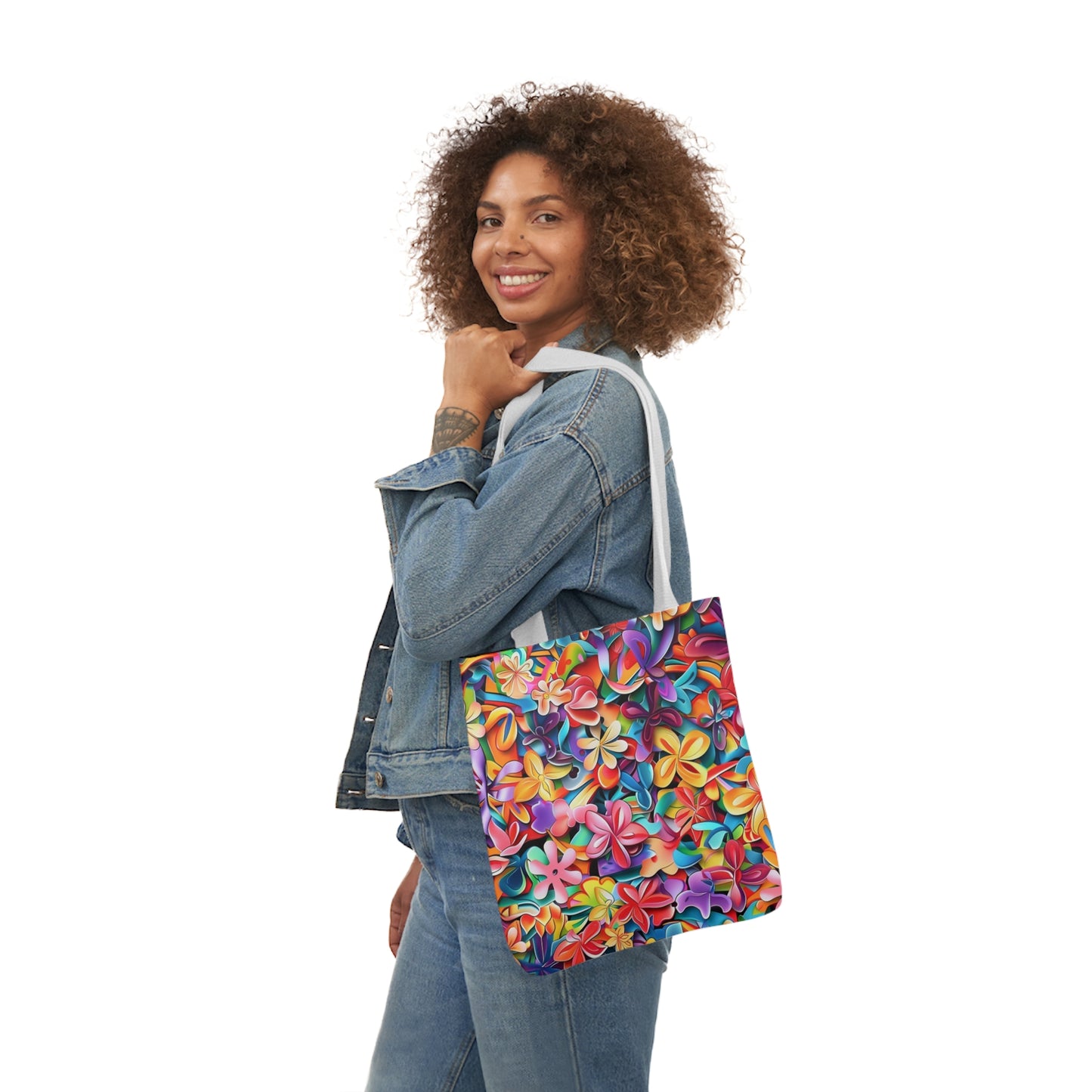 Summer Fresh - Canvas Tote Bag, 5-Color Straps - UK