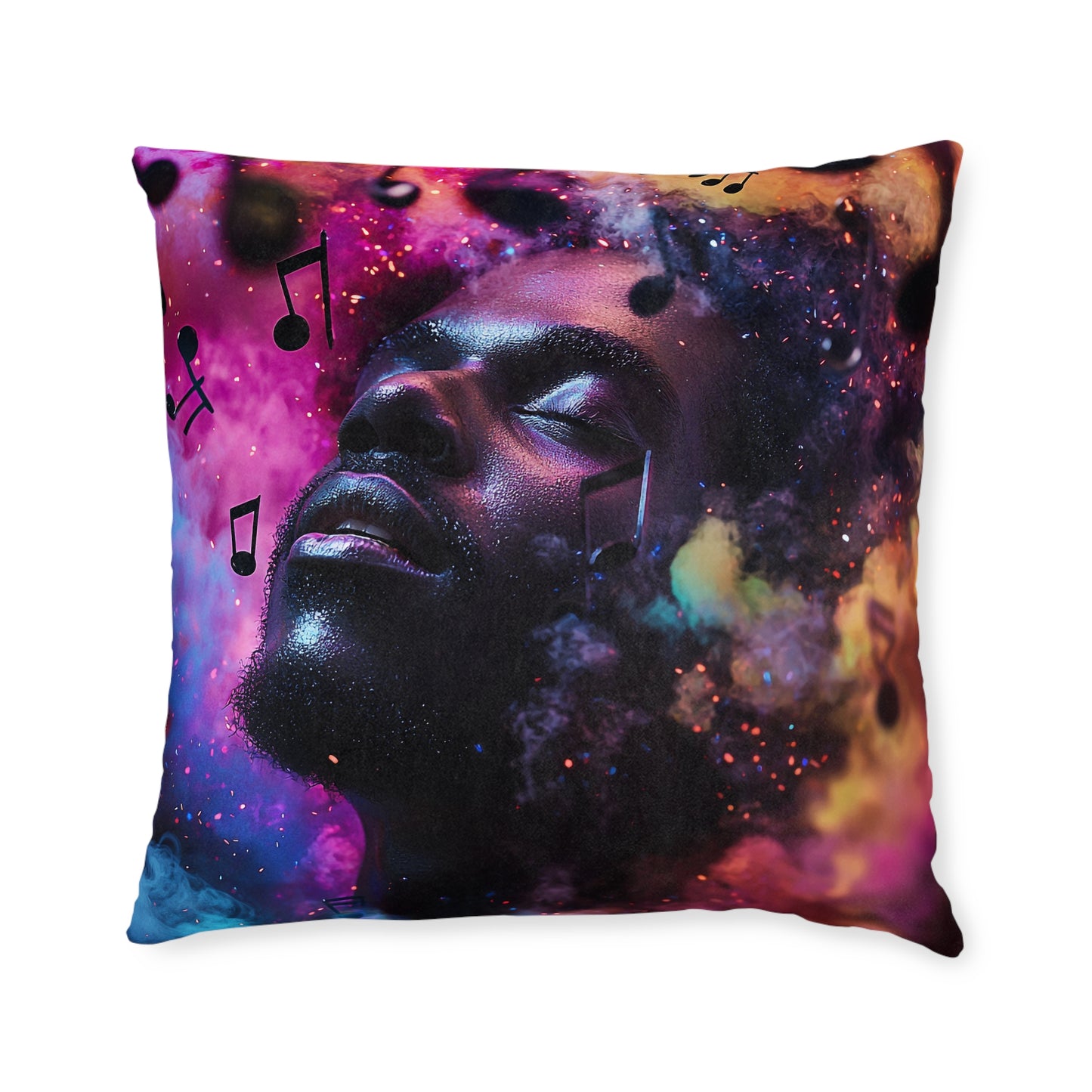 Jazz Singer - Square Pillow - UK