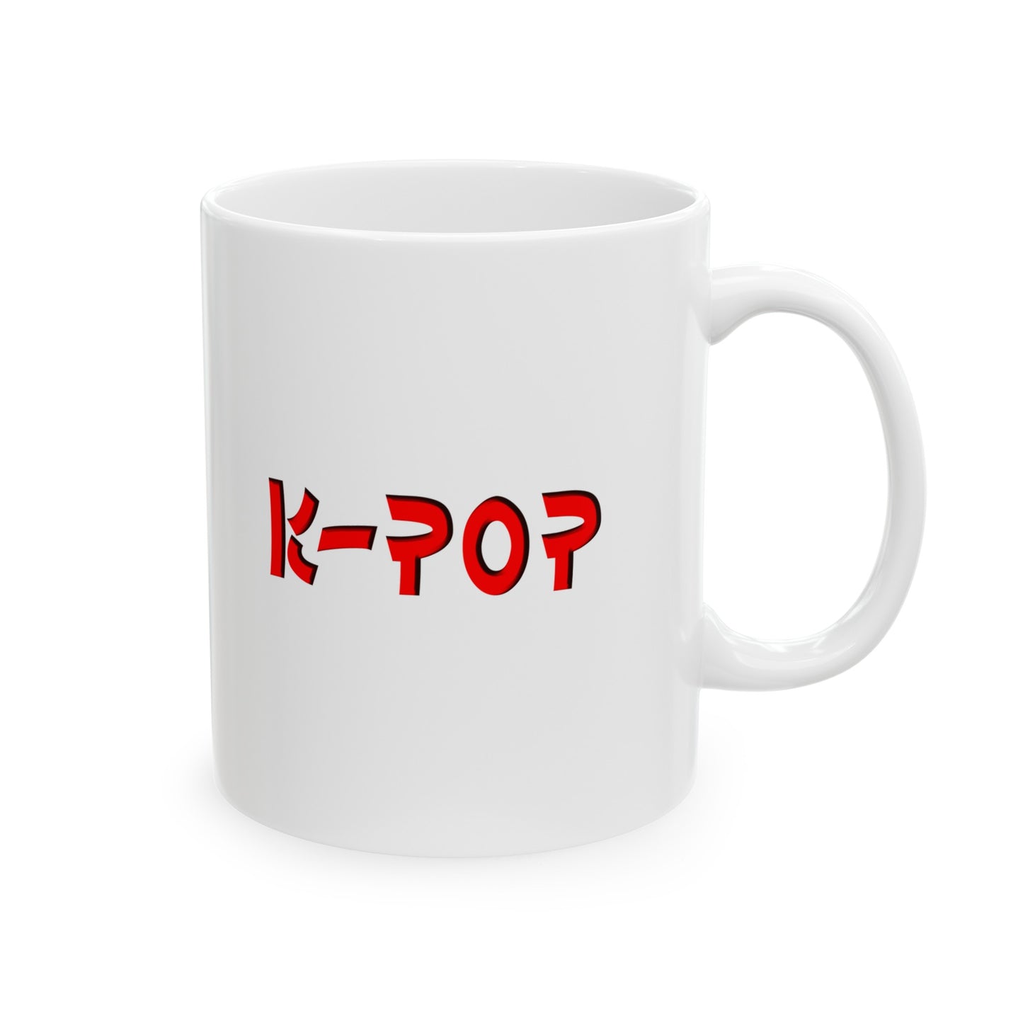 K-Pop 2 Ceramic Mug, (11oz, 15oz) - USA