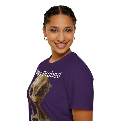 Probed by an Alien - Softstyle T-Shirt  -   UK