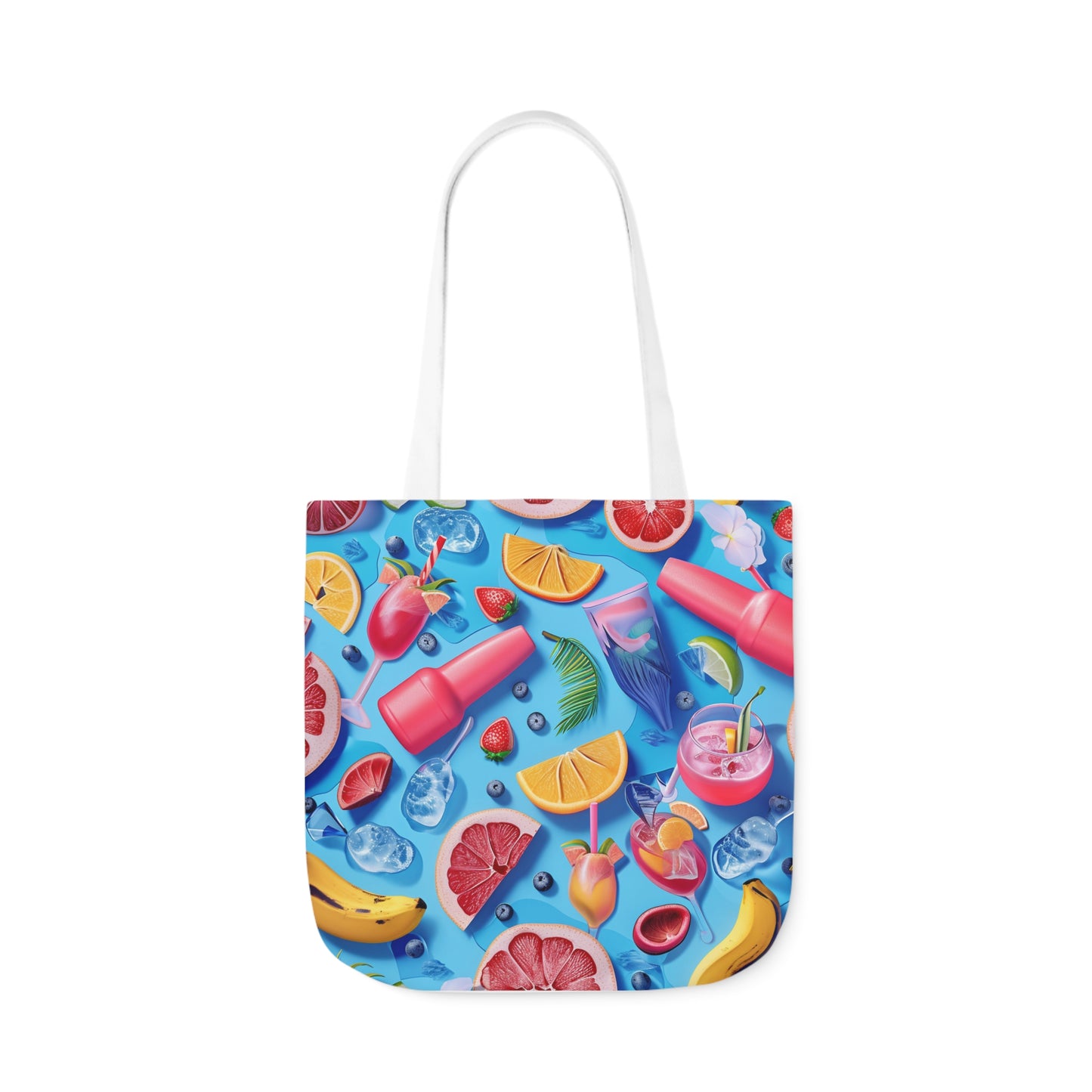 Summertime #7 - Polyester Canvas Tote Bag (AOP)