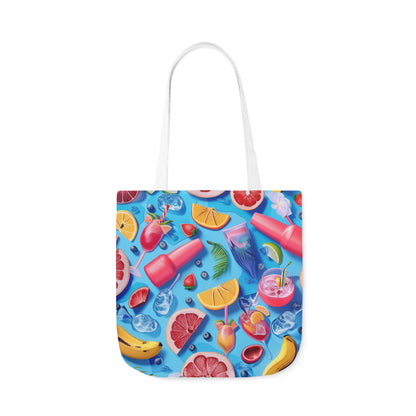 Summertime #7 - Polyester Canvas Tote Bag (AOP)