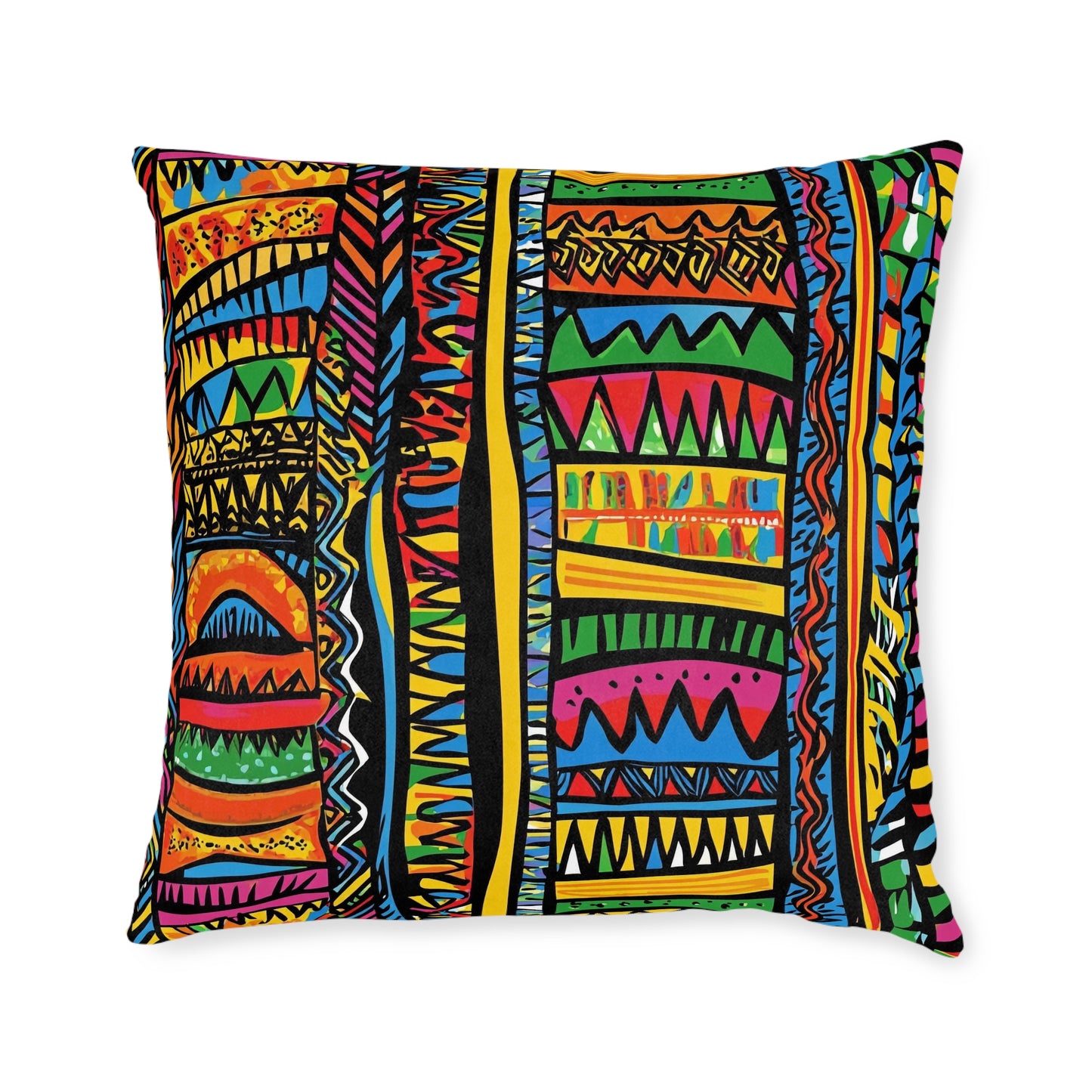 African 4 - Square Pillow - UK