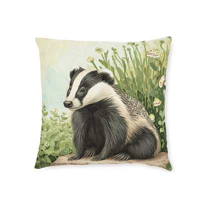 Badger 2 - Square Pillow - UK