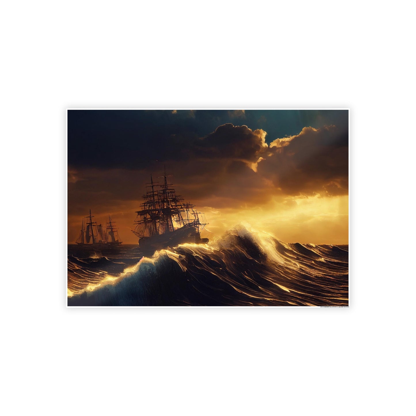 Seascape #1 - Gloss Poster USA ONLY