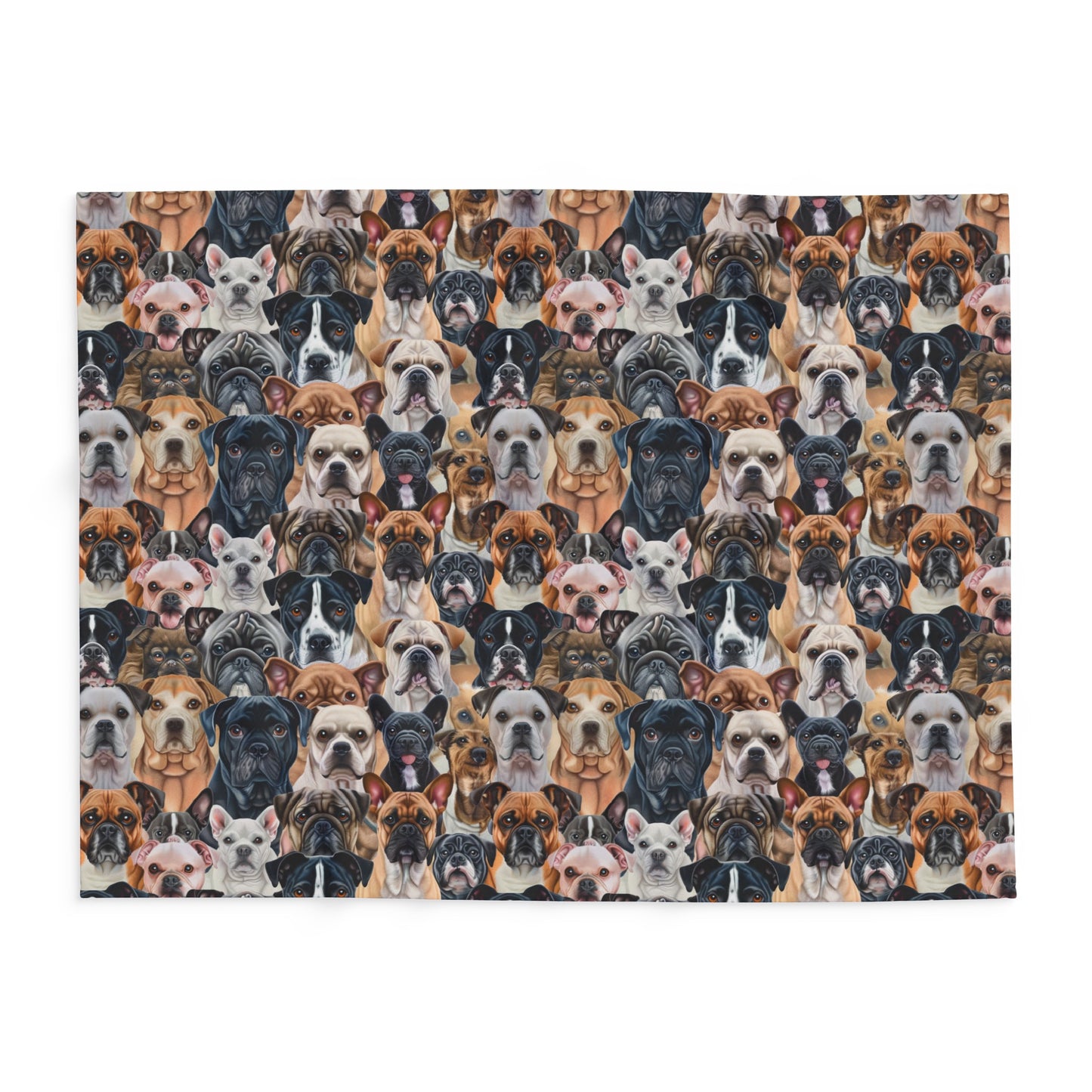 Dog Collage #2 Arctic Fleece Blanket - USA